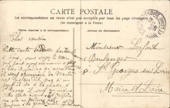 Steigungen der Malvenfarben CPA auf dem Loire (Zug)