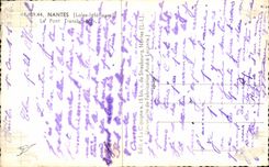 Nantes MODERN CARD the transporter bridge