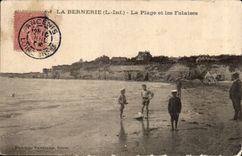 Bernerie CPA the beach and cliffs