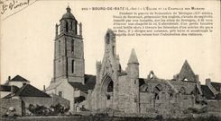 Borough of Batz CPA the church and the vault of the Mulberry trees