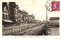 Croisic CPA the basin and quays