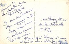 La Chapelle Glain CPA Ankunft des Schutzes