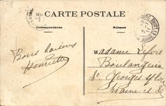 Metalldiskette CPA Schloss von Liverniere