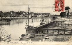 Pouliguen CPA View of the port