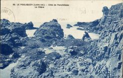 Pouliguen CPA Dimensions of Penchateau chaos