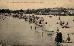Pouliguen CPA View of the beach