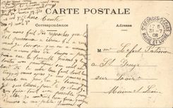 Ancenis CPA Statue of Francis Robert Inauguree on October 27th 1907