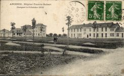 Ancenis CPA Hospital Francis Robert (on October 9th 1910 inaugurates)