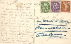 La Baule CPA the walk of the esplanade of the casino