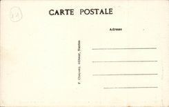 Interior La Baule CPA of the casino the large hall