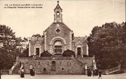 La Baule CPA the vault Our lady of the dunes