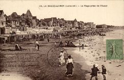 La Baule CPA the beach taken of the west