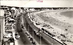 La Baule CPA the beach