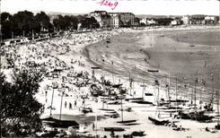 Baule CPA the beach Benoit seen from of the building