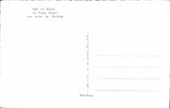 Baule CPA the beach Benoit seen from of the building