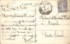 La Baule CPA die Terrasse von Ker Causette und der allgemeine Garten vom Kasino