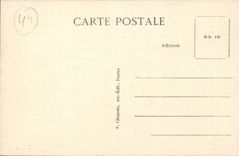 La Baule CPA mit dem Holz der Liebeskiefern in den Dunen