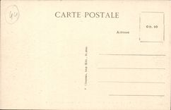 La Baule CPA Which occurred of the plane trees