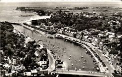 Baule MODERN CARD the port of Baule and Pouliguen