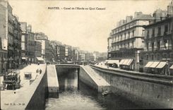 Nantes CPA Canal of Herde to the Cassard quay