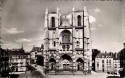 MODERN CARD Nantes the cathedral Places Holy Pierre