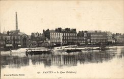 CPA Nantes the Richebourg quay