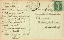 Croisic CPA eine Ecke des Hafens