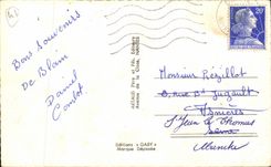 MODERN CARD Souvenir of Blain and D ela drill of Gavre