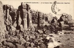 CPA CRoisic With the great dimension the cliff of the needles