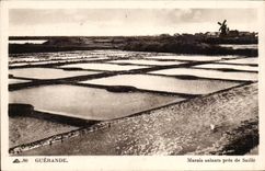 CPA Guerande Marais saline close to Covers (mill millet)