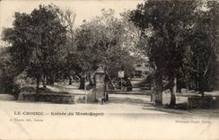 CPA Croisic Entrance of the Mount Spirit