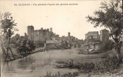 Clisson CPA View according to an old engraving