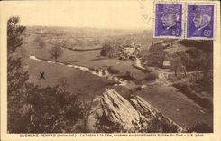 Guemene Penfao CPA die Tabelle mit der Fee schaukelt das uberhangen des Tales des Geschenks