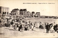 Croisic CPA Beach of Port Flax High tide