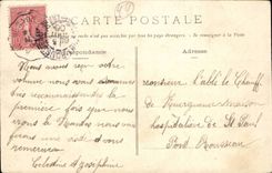 Metalldiskette CPA das Martyrium