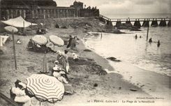 Pornic CPA the beach of Noveillard