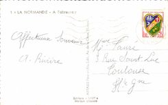 la Normandie CPM A l'abreuvoir