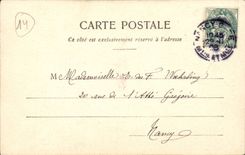 CPA Hairstyle of Bayeux (cap folklore)