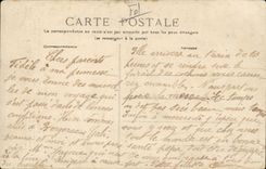 CPA Lou heart of Mo Me the Limousin (folklore caps costume child)