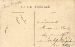 CPA songs of Jean Branch the knitting machine (folklore caps costume)