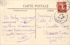 Standard CPA Peasant Auvergne of Auvergne auvergnates (folklore caps costume)