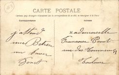 CPA the flock of Auvergne Presentation of the ladies (folklore caps costume)