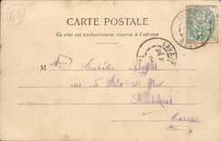 CPA Auvergne Arrival at the top of Puy de Dome (folklore caps costume ass donkey)