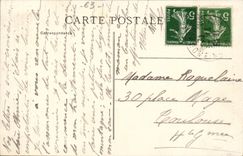 CPA Auvergne Children (folklore caps costume