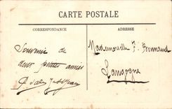 Standard CPA of Auvergne the departure of the country (folklore caps costume)