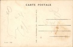 CPA Auvergne a Las marriage fouait Petchai of before read Raipens (folklore caps costume)