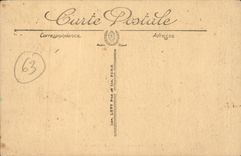 Types of Auvergne CPA Costumes and caps of the country (folklore costume)