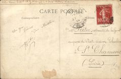 Our Auvergne CPA The bourree (folklore costume dances)