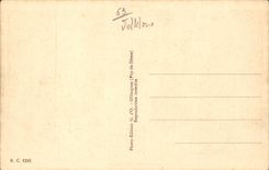 Auvergne CPA the faggot (folklore costume dances)