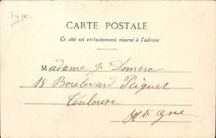 Auvergne CPA small Auvergnat (folklore costume)